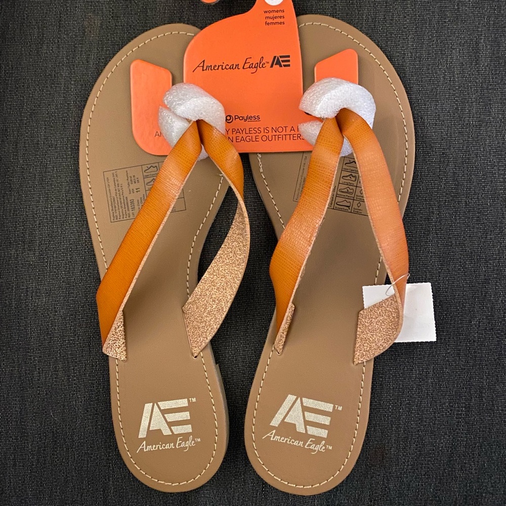 American Eagle/Payless flip-flops